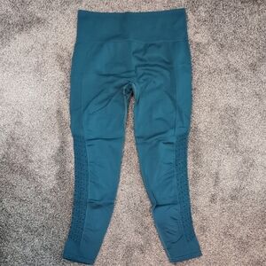 Fabletics Teal High-Waisted Leggings